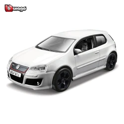 Bburago-vehículo de aleación de lujo, modelo de coches fundidos a presión, escala 1:32, Volkswagen Golf GTI Ed.30, regalo de colección