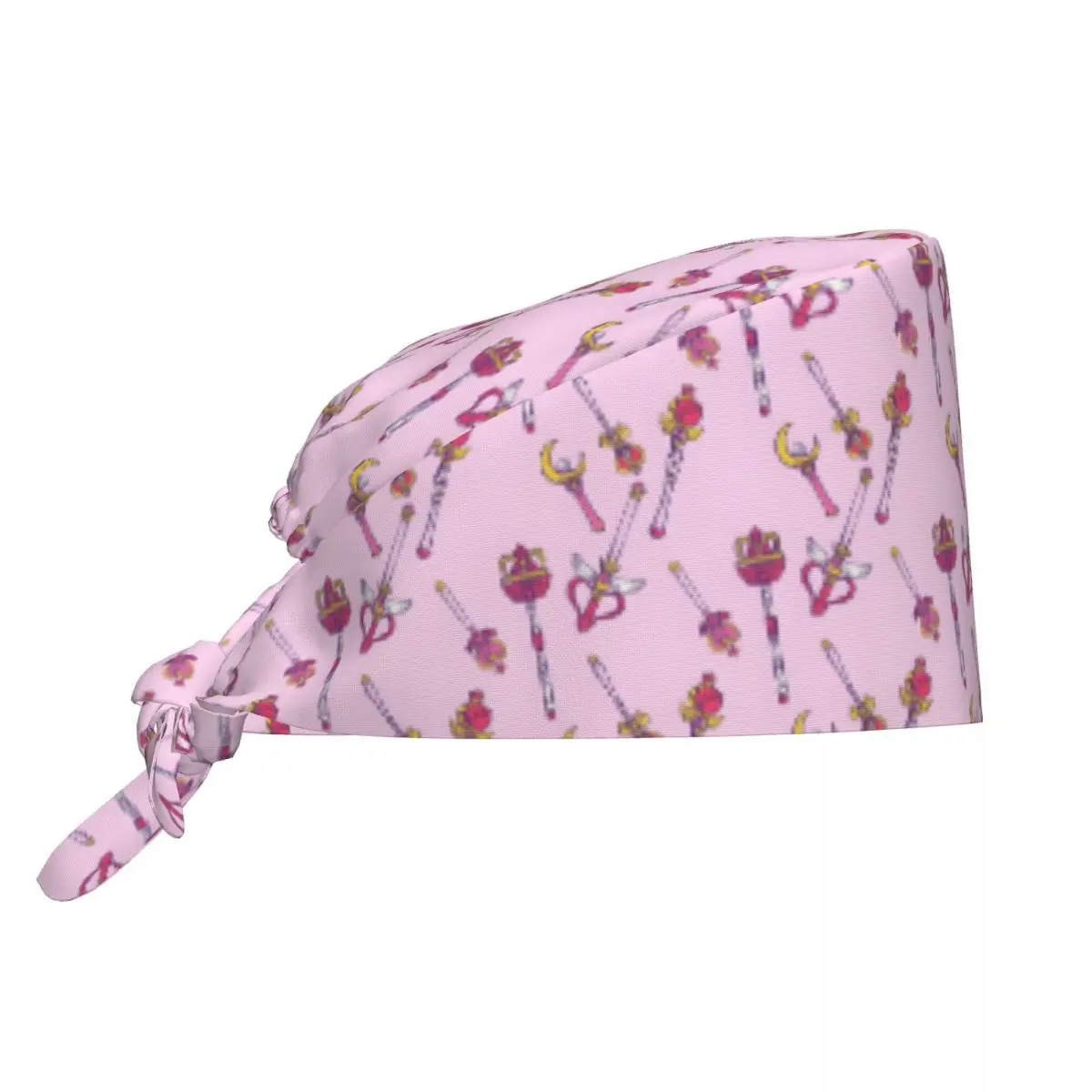Personalizado Manga S-Sailors M-Moons personal médico Scrubs sombrero Unisex moda médico enfermería gorro quirúrgico Scrub gorras