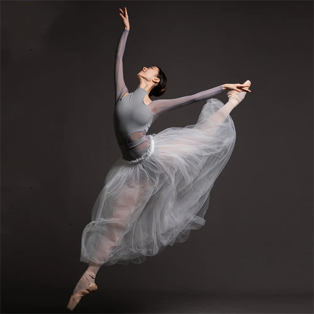 Ballet Training Suit Winter Long Sleeve Adult Dance Group Clothes Coat Ballet Body Suit Belly Dance Costume Belly Dance Wear
