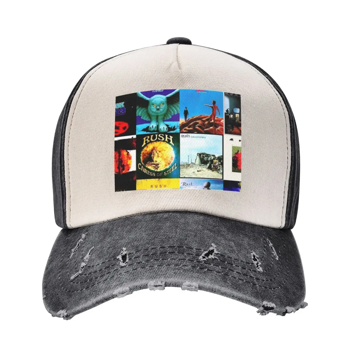 Completed All Album Cover RushBand || 001 Baseball Cap Gentleman Hat Golf Hat Man Rugby Sunhat For Man Women's