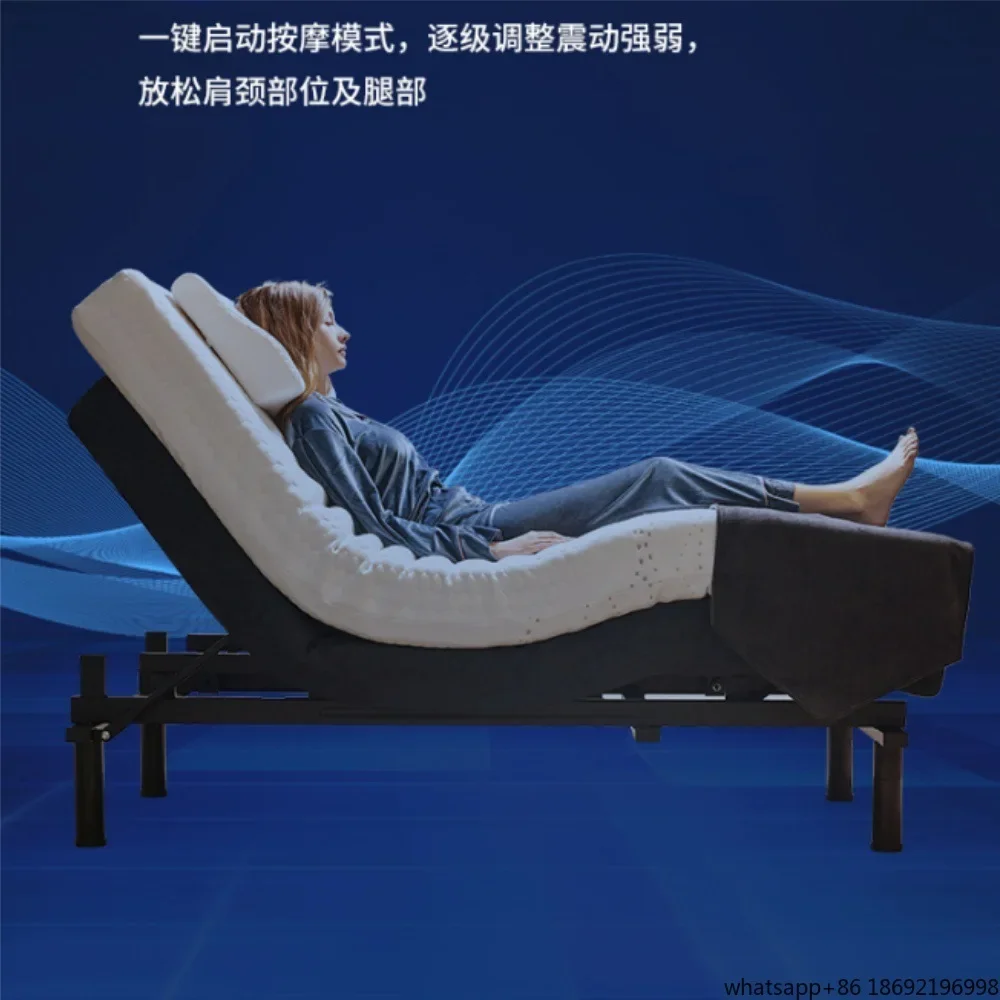 Excellent silent massage anti-snoring smart bed zero gravity smart head neck waist adjustment electric bed
