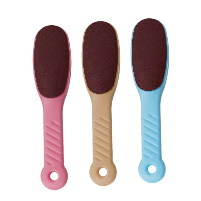 1 قطعة مزيل مسامير القدم كعب الوجهين جلخ القدم فرك مجلس المهنية الجلد الميت طاحونة الرعاية التقشير أداة العناية بالقدم