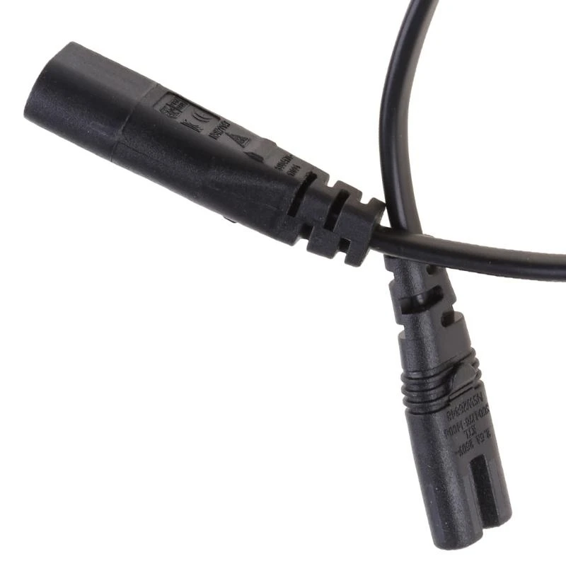 Conector macho IEC320 C8 a Cable de extensión de alimentación hembra IEC320 C7 C7 a C8 para PDU UPS Cable convertidor 0, para 3M