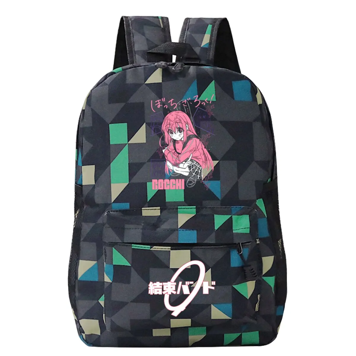 อะนิเมะผู้หญิงผู้ชายกระเป๋าเป้สะพายหลัง Bocchi The Rock Hitori Goto แนวโน้มขนาดใหญ่ความจุกระเป๋านักเรียนการ์ตูนเด็กชายหญิงเก็บไหล่กระเป๋า