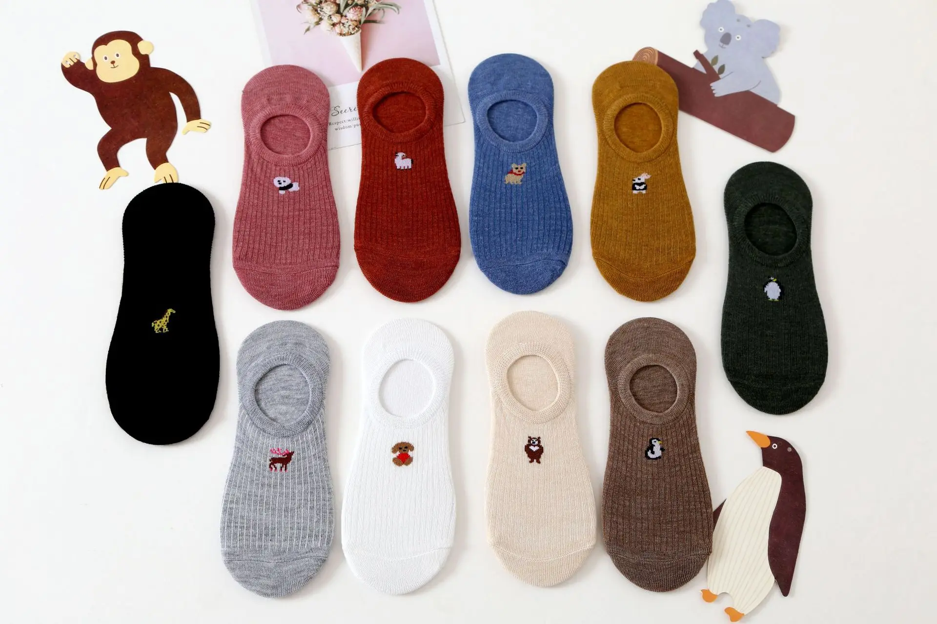 Baumwoll socken für Damen, Frühlings socken, rutsch feste unsichtbare Socken, bequeme atmungsaktive Hausschuhe im Sommers til