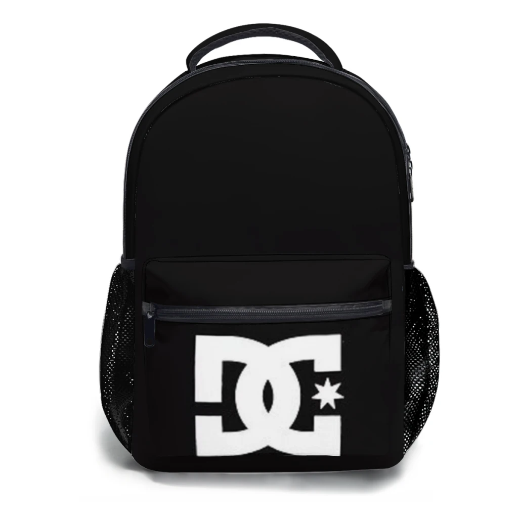 New Fashionable  DC Shoes Backpack Bag Large Capacity Trendy Book Bag Multi-pockets Adjustable 17inch