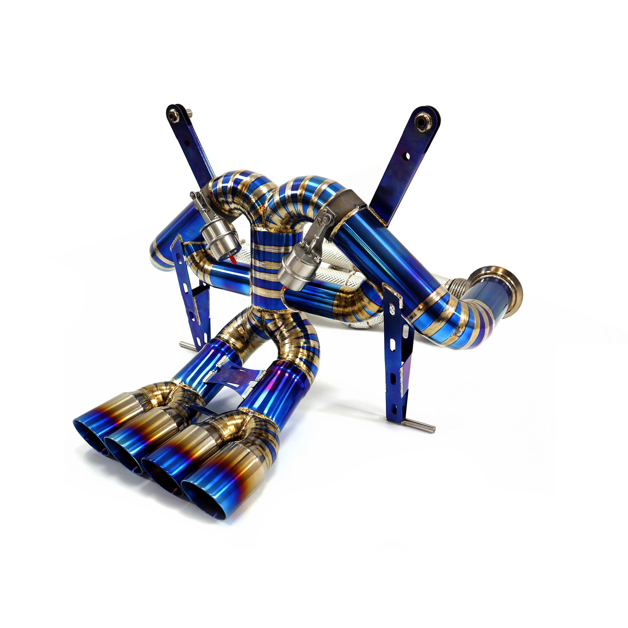 

OUCHI Titanium Alloy For Lamborghini Aventador LP700-4 Catback Exhaust Pipe Muffler With Valve Auto Performance Parts