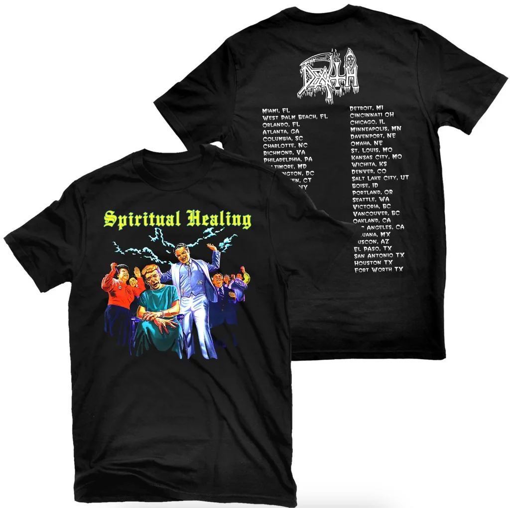 Rare DEATH Band Graphic Cotton T-shirt Unisex Summer Short Sleeve Fashion Brand Tee Luxury Casual Vintage Retro Top view 4