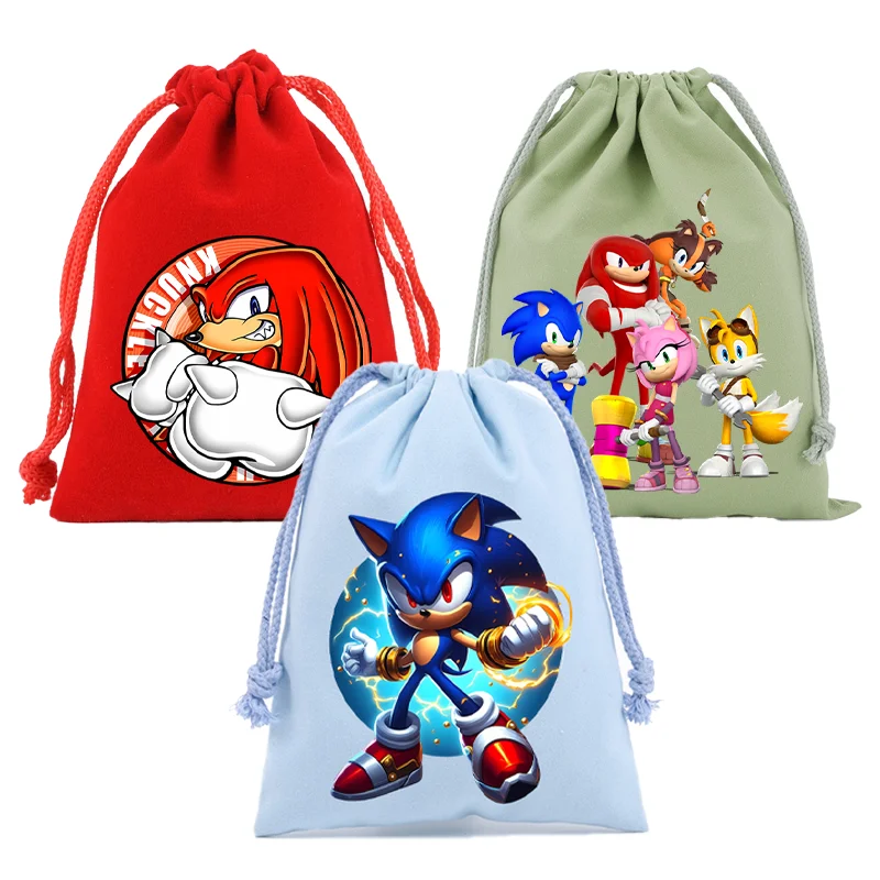 Сумка-мешок-shadow-amy-rose-для-вечеринок-для-конфет-мультяшная-в-стиле-Соника-для-хранения-портативная-сумка-для-ключей-для-девочек-и-мальчиков-подарочные-пакеты-для-детей