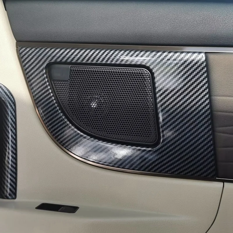 Car Door Speaker Frame Cover Trim For Toyota Alphard Vellfire 2024 Interior Accessories image 4