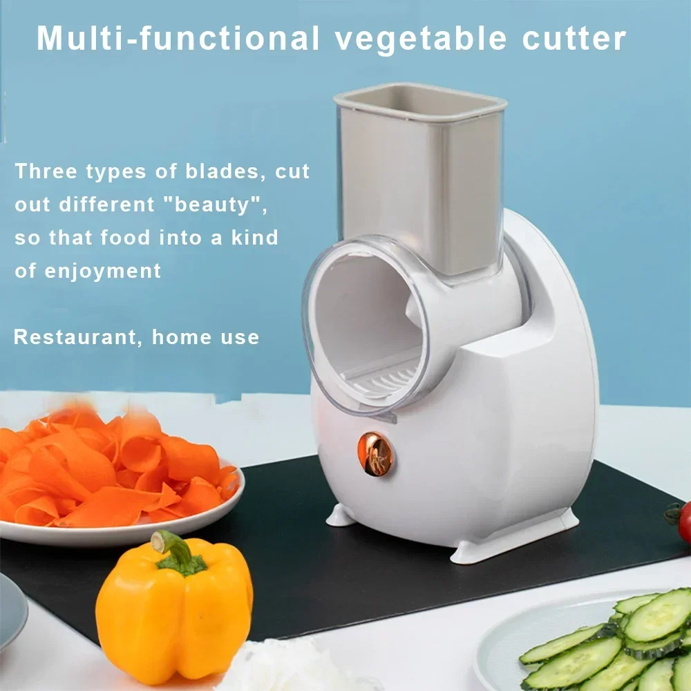 Multifunctional vegetable cutter Kitchen roller electric vegetable cutter Vegetable slicer Potato grater