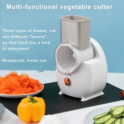 Multifunctional vegetable cutter Kitchen roller electric vegetable cutter Vegetable slicer Potato grater