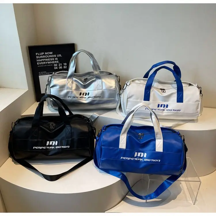 

Легкая водонепроницаемая дорожная сумка, большая вместительная сумка для багажа, спортивная сумка для фитнеса, сухого и влажного отделения для хранения обуви для плавания