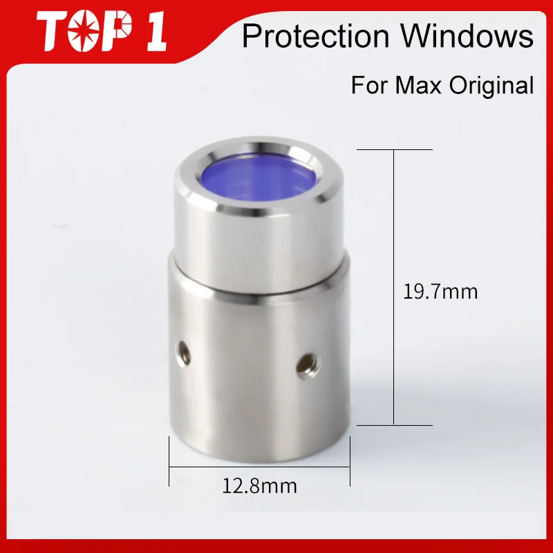 Top1 Output Protective Connector Lens Group with Lens Protective Cap for MAX QBH Fiber Cutting Machine Laser Source
