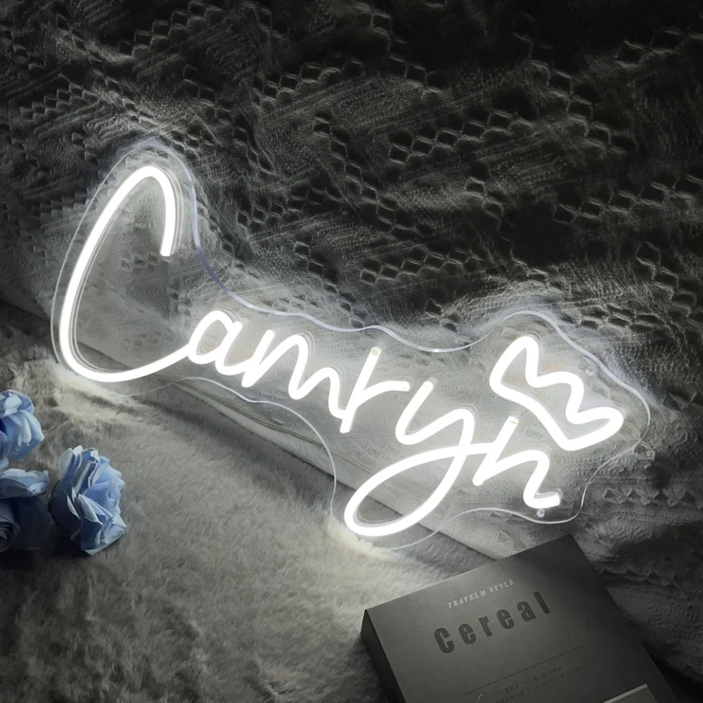 

Happy Birthday Engraved Neon Sign Custom Led Neon Plate Personalize for Birthday Gift To Familys Cafe Bar Decoration