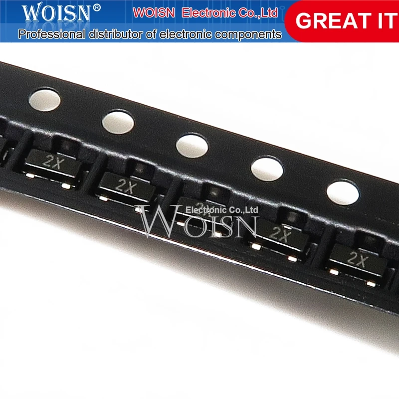 Sitodruk 2N4401 MMBT4401: 2X SOT-23