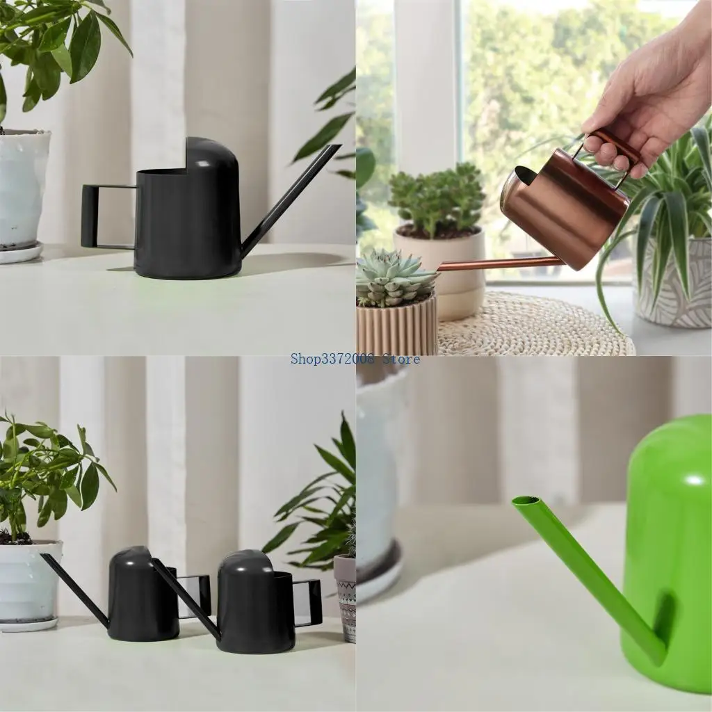 

300ml Watering Can for Outdoor Plant with Long Spout Stainless Steel Large Watering Can for Garden Flowers Plant