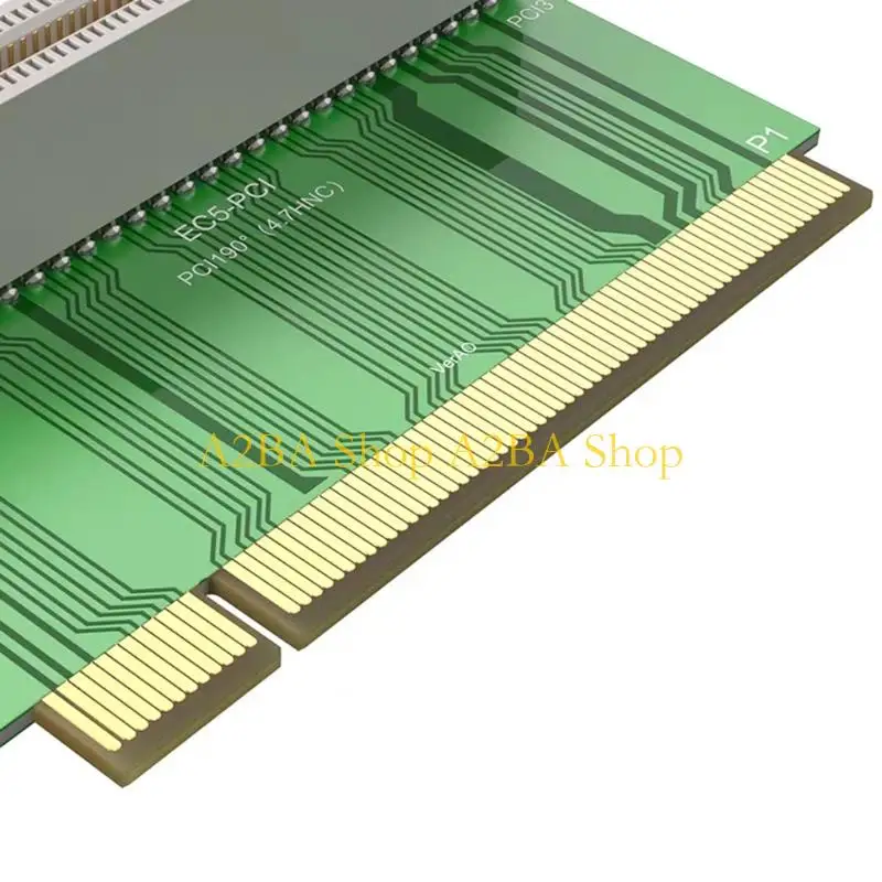 A2BA PCIe Slot Extender Enabling Horizontal Installation in Limited Space Offering Better Heat Dissipation Wide Compatibility