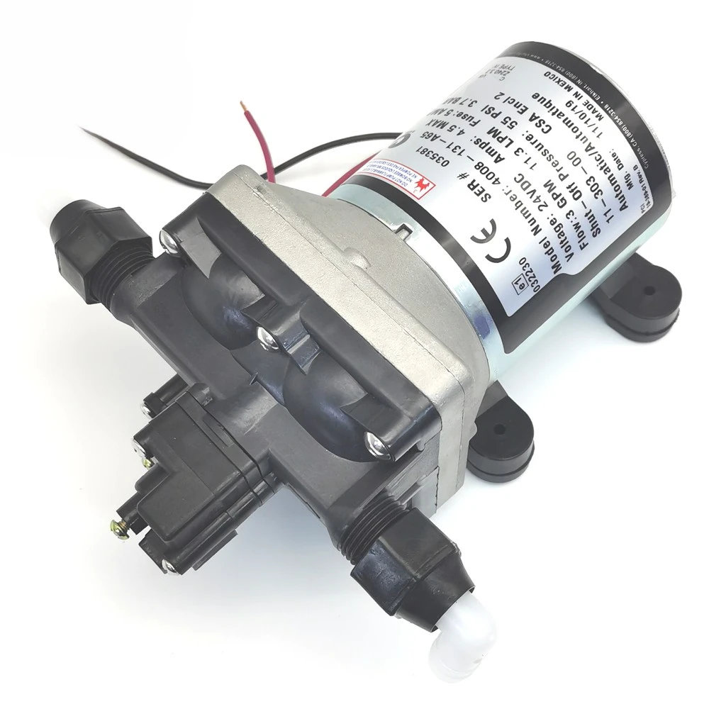 

Oe: 4008-101-a65 4008-101-e65 12v 3.0 Gpm/lpm Car Toilet Water Pump Revolution With Strainer For Camper/rv/yacht