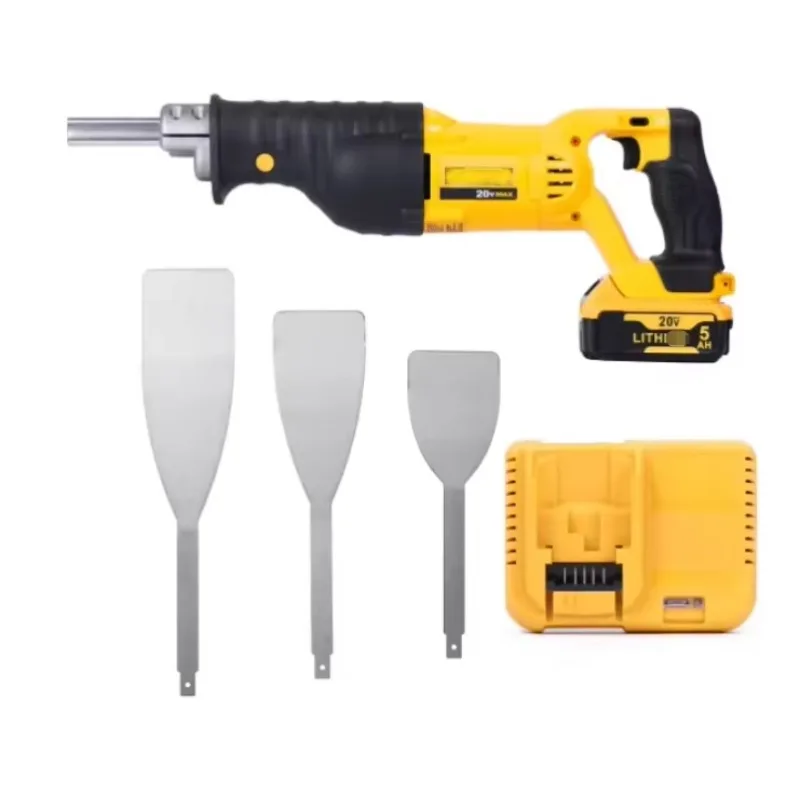 Handheld Electric Windshield Removal Tool, Auto Glass Refitting & Replacement Adhesive Sealant Scraper with Cutting Blades