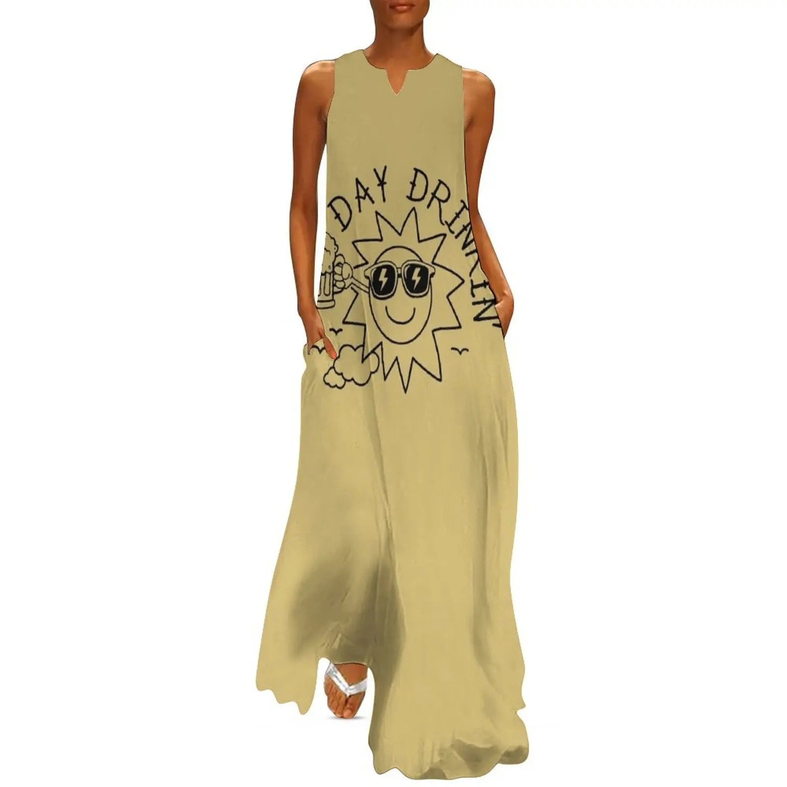 

Funny Beer Vintage Beer Day Drinking Beer Retro Unisex Cool Drinking Funny Party Long Dress clothing women summer 2025