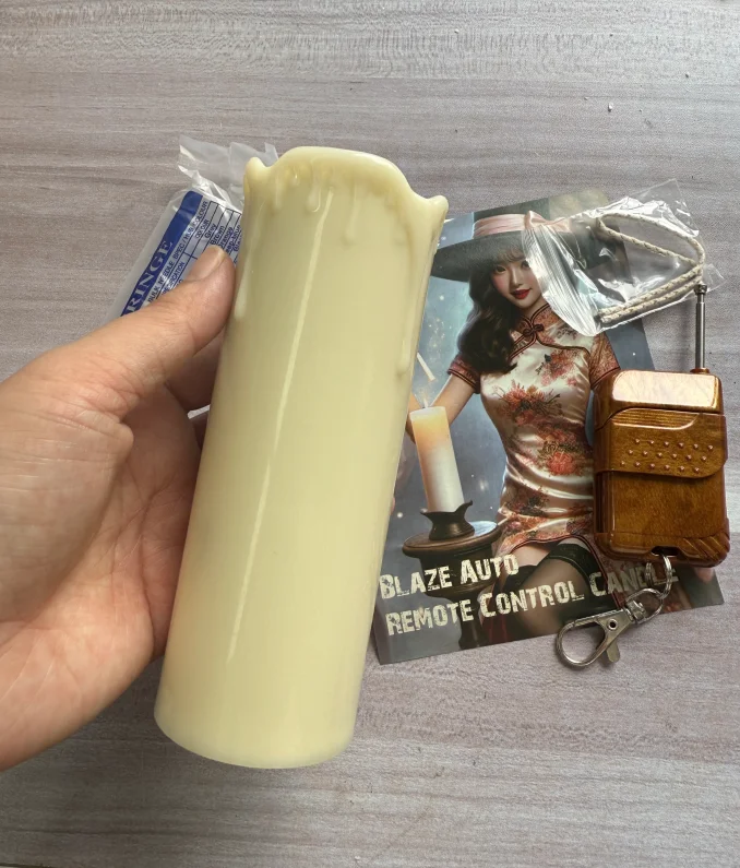 Ghostly Flame Illusion – selbstleuchtende Kerze mit Fernbedienung für Spukhaus- und Bühnenzauber-Zaubertricks