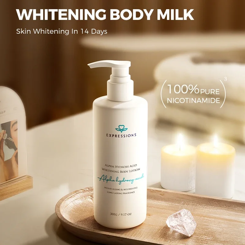 

300G EXPRESSIONS REVITALIZING BODY LOTION MILKY MOISTURE TEXTURE, HYDRATING WITHOUT BEING GREASY