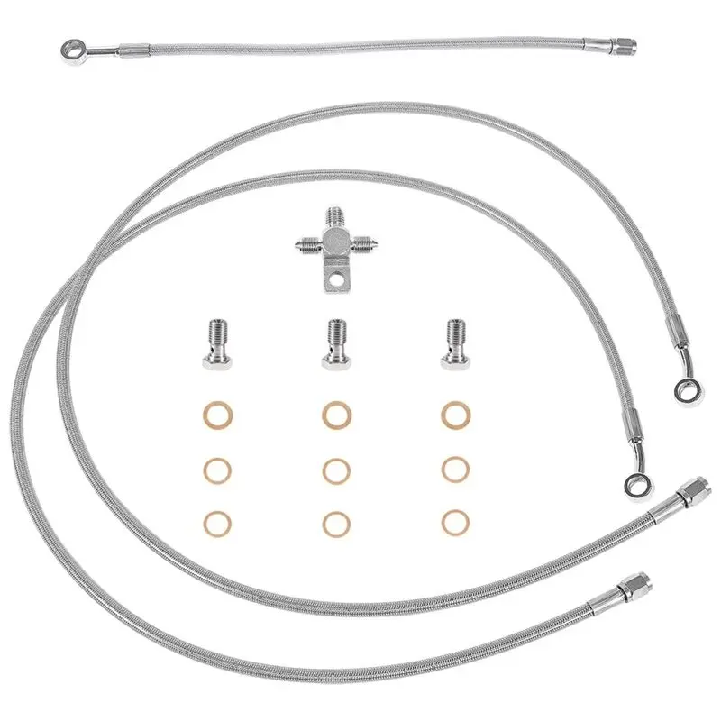 

Front Brake Line Kit 3Line +2 Inch Extended A-Arms For Banshee 350 1987-2015 Accessories