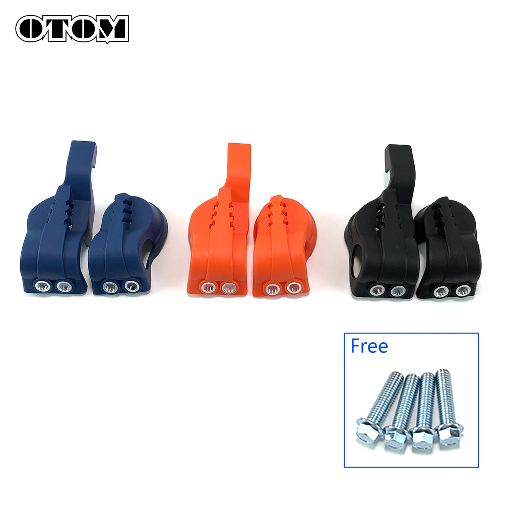 OTOM motocykl widelec dolna osłona buta Protector dla KTM XC XCF XCW SX SXF EXC EXCF 125 200 250 300 350 450 500 2015-2021