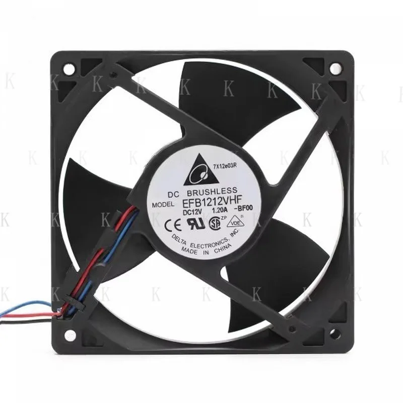 C ДЛЯ 1 ШТ. Delta EFB1212VHF 12В DC 1.20А 120*32 мм 3-контактный охлаждающий вентилятор для инвертора