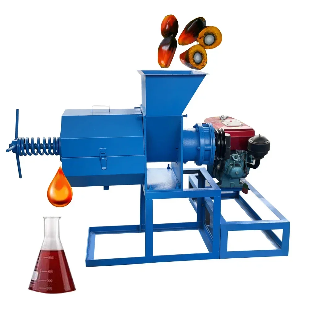 

Factory Palm fruit oil press extraction machine palm oil processing machine palm oil pressing machine production line