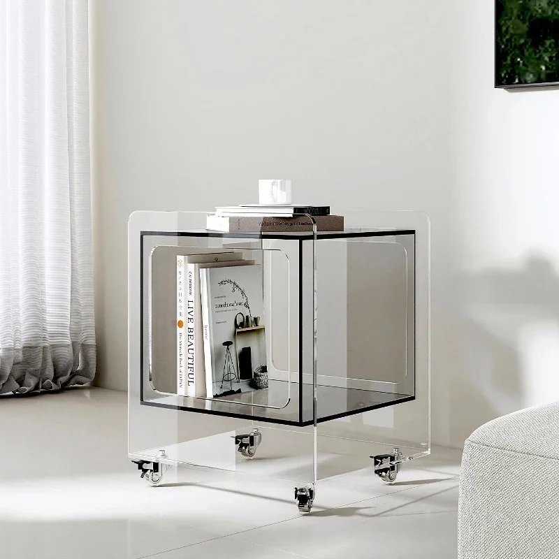 

trolley, sofa side, coffee table rack, household simple mobile bedside table, dining car with wheels