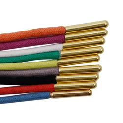 Durable Waxed 60-180cm Round Shoelaces 350 500 Wax Thread Unisex Shoe Laces for Designer Boot Luxury Leather Boots Hat Ropes