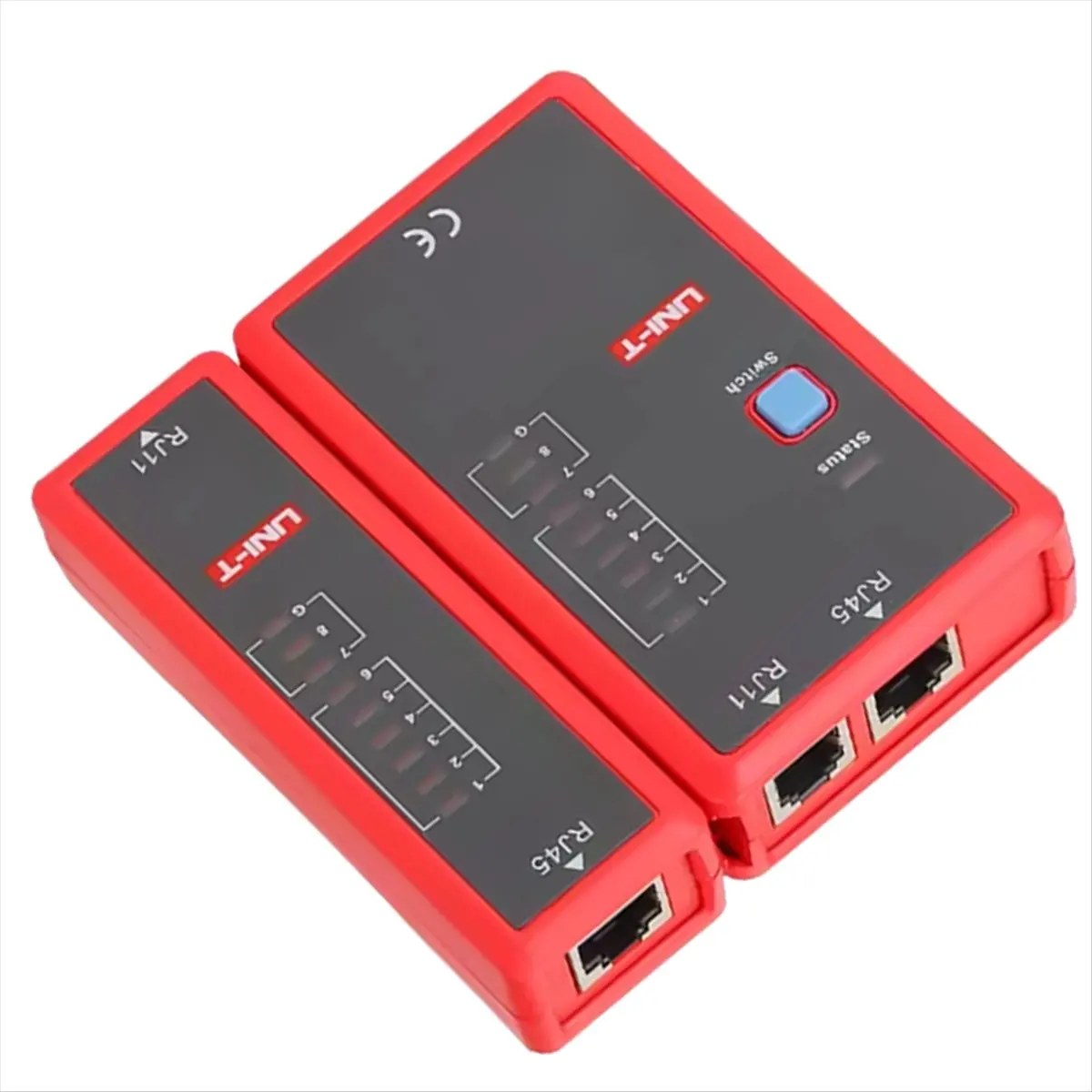A73P UNIT UT681L RJ45 RJ11 Cable LAN Tester Network Cable Telephone Line Dual-Use Tester LED Status Display NC Repair Tool