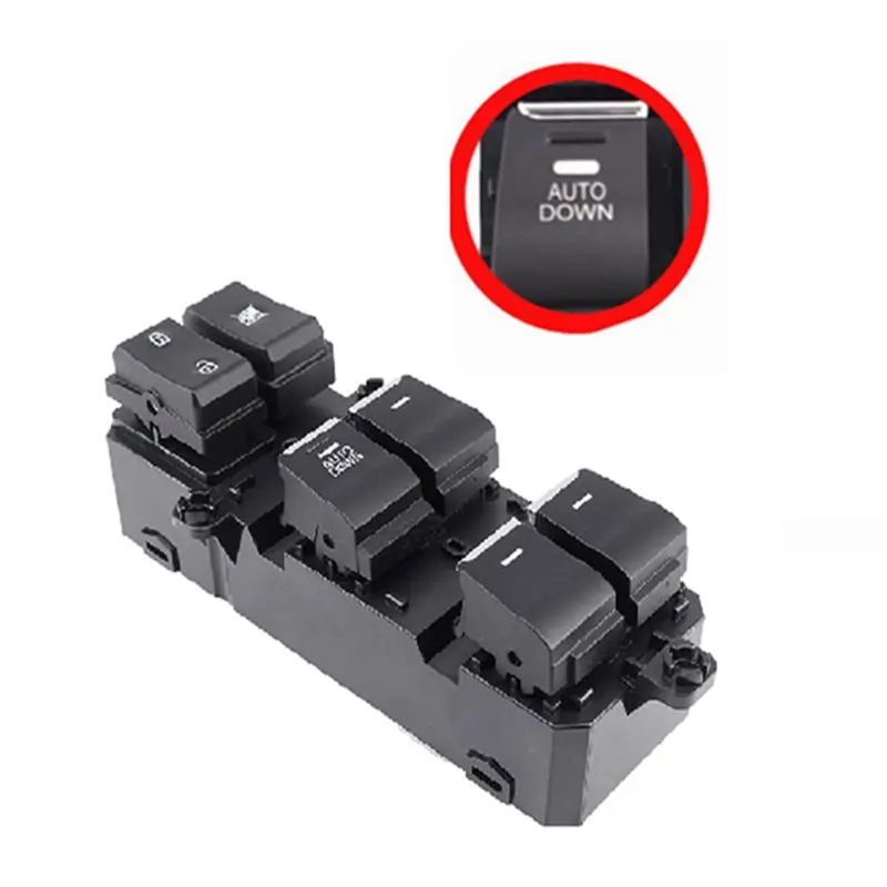 مفتاح منظم نافذة السيارة 93571-D3050 زر مفتاح نافذة الطاقة لـ Tucson 2016 2017 2018