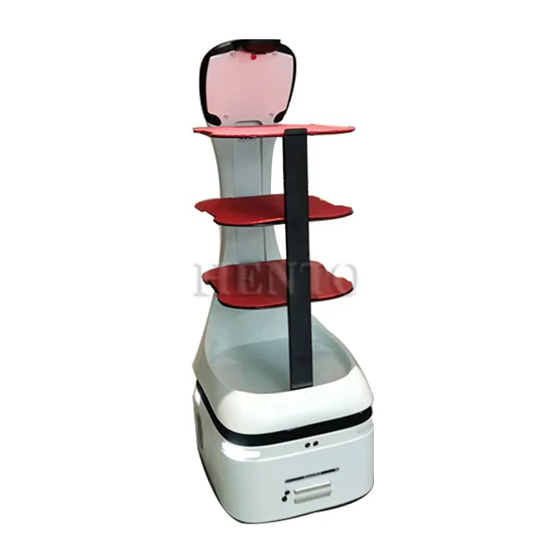 توصيل روبوت مطعم / خدمة روبوت طبق توصيل مطعم روبوت / تقديم الطعام