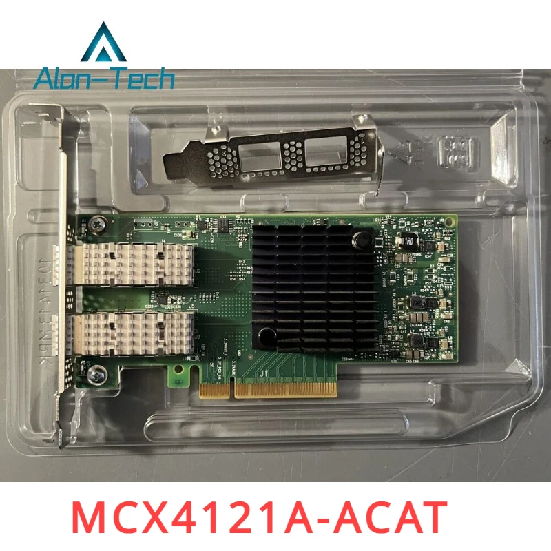 

For MCX4121A-ACAT Me-llanox CX4121A ConnectX-4 25GbE Dual-Port SFP28 Network Card