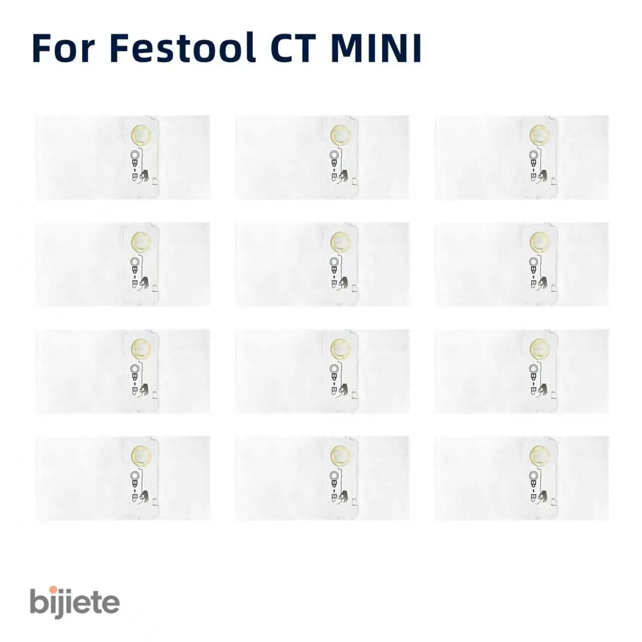204308 Staubfilterbeutel für Festool CT MINI, CT MINI I, CT MIDI und CT MIDI I, hergestellt von 2019+ Staubabsaugmodellen, SMS-Beutel