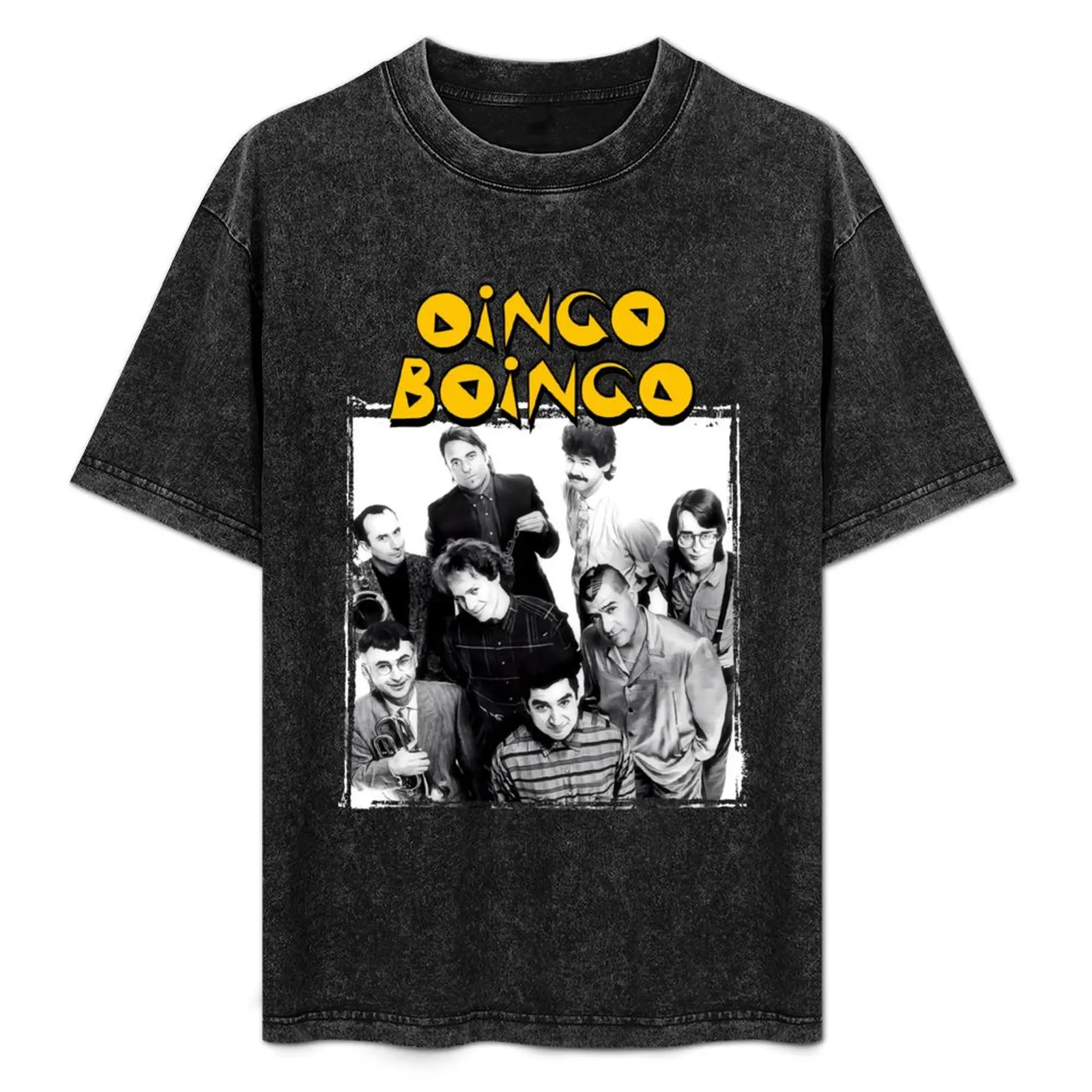 Oingo Boingo T-Shirt Casual Simple Design Short Sleeve Shirt