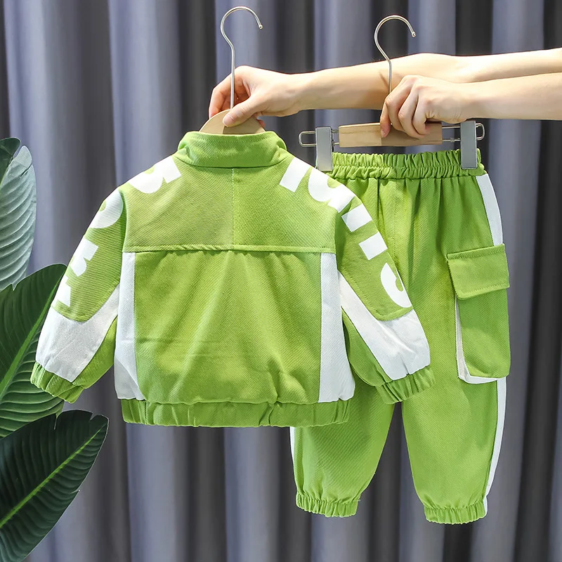 Boys Clothing Sets Spring Autumn Children Fashion Jackets Pants 2pcs Tracksuits For Baby Sports Suit Kids Costume Outfits Teens