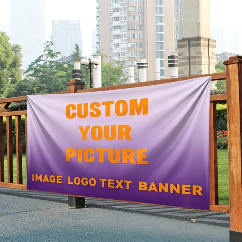 Custom Holiday Flags And Banners Fit All Kinds Of Festival Scenes Create Warm Holiday Attract Public Focus Advertising Promotion