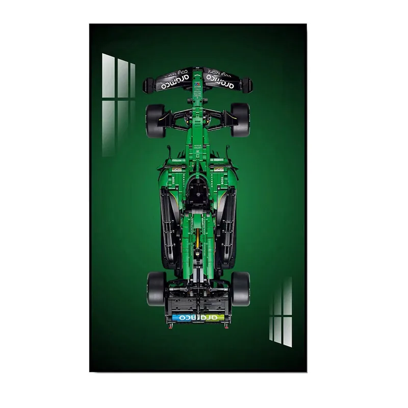 Marco de exhibición para montaje en pared para el coche de carreras LEGO 42240 Aston Martin AMR25 F1, regalo decorativo coleccionable para adultos, solo marco