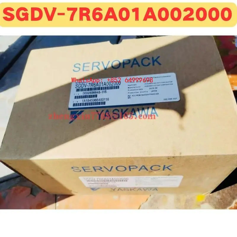 

Brand New Original SGDV-7R6A01A002000 SGDV 7R6A01A002000 Servo Drive