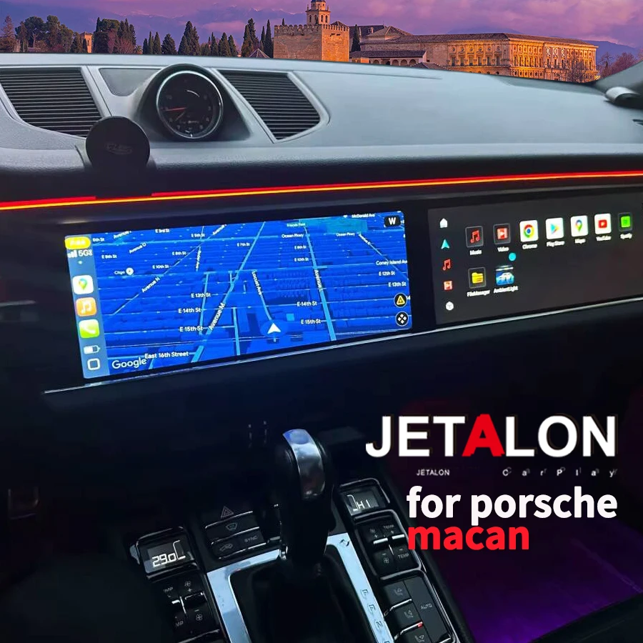 

Android For Porsche Macan 2010-2017 Car Radio Co-pilot Dual Screen Intelligent System Head Unit Multimedia Player Carplay GPS BT