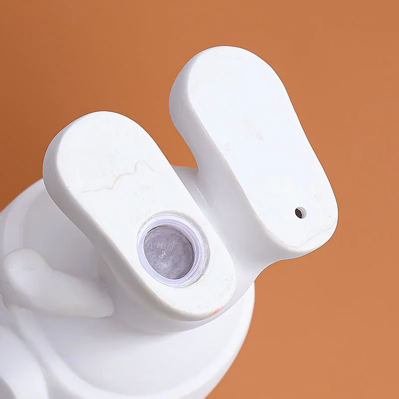 DIY Paint Fluid Rabbit Creative White Mold Hand Painted Home Decoration Doll Toy Statue Desktop Art Decor Children Manual Craft