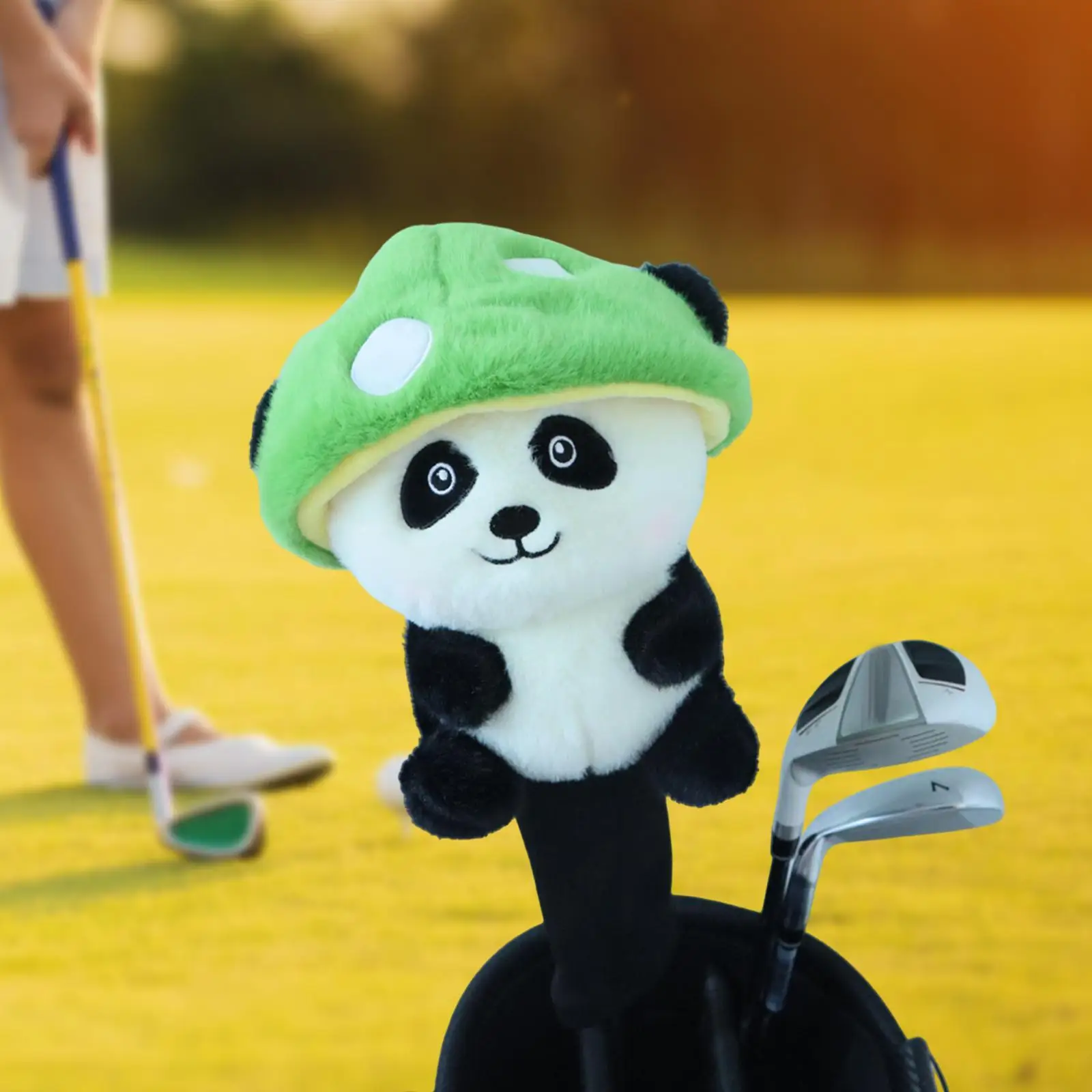 Golf Wood Head Cover Leuke Golf Club Headcover voor spelers Beginners Training