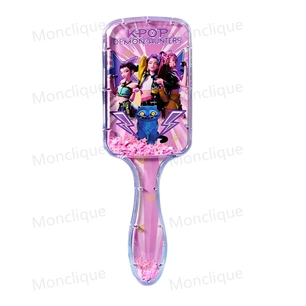New KPop Comb Rumi Peripheral Series Fashion Cushion Massage Comb Cartoon Anime Student Comb Birthday Gift image 3
