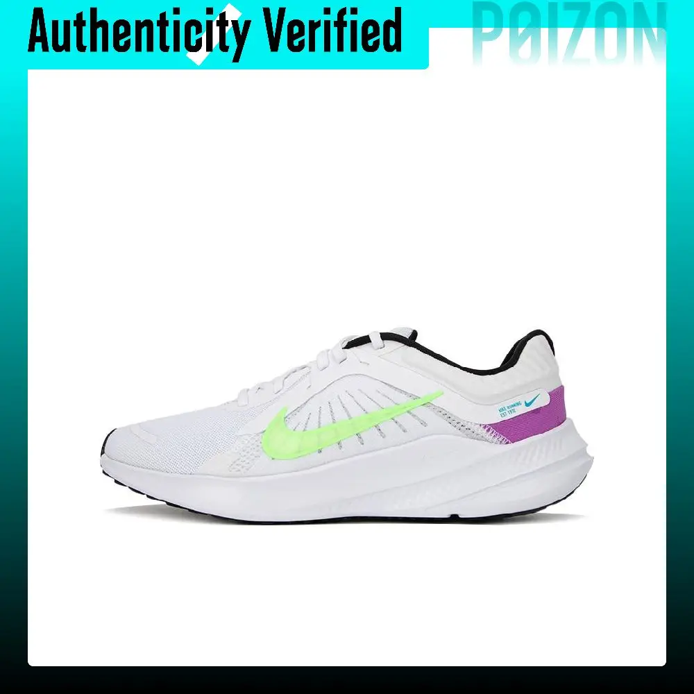 scarpe-da-corsa-nike-quest-5-low-top-da-uomo-bianco-verde-viola-fj1054-100
