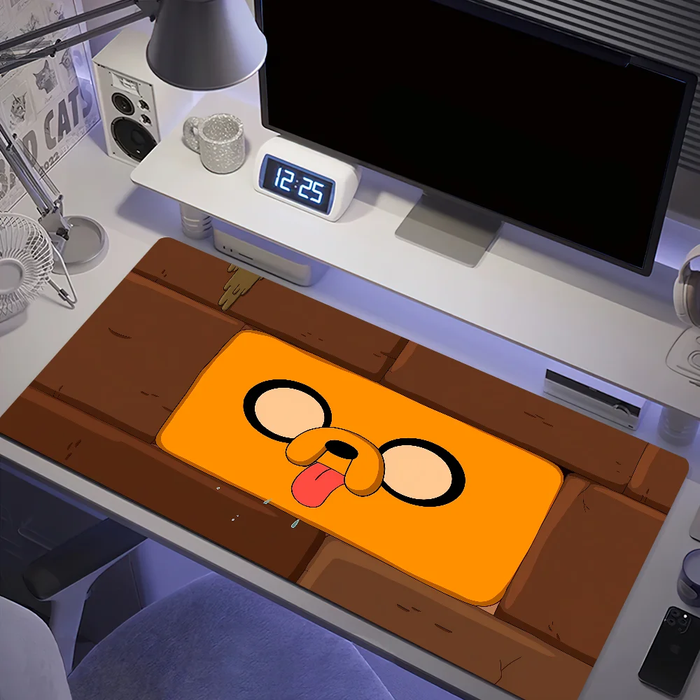 لوحة ماوس للمغامرة، حصيرة زمنية غير قابلة للانزلاق، ألعاب مكتبية للطلاب، لوحة كتابة كبيرة سميكة، وسادة ماوس كرتونية