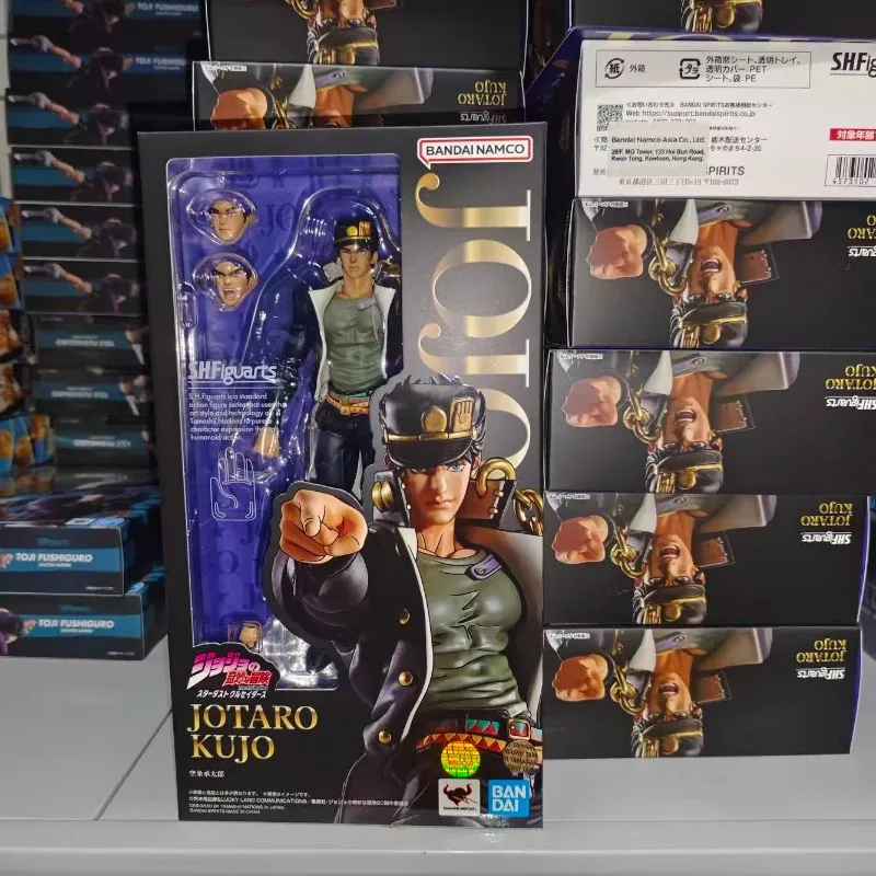 

Original BANDAI JoJo's Bizarre Adventure S.H.Figuarts SHF Jotaro Kujo Action Figures Ornament Collectible Model Toy